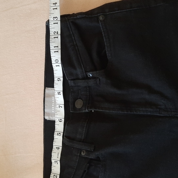 EUC Everlane Black High-Rise Skinny Jeans  Sz 27 - Picture 12 of 15